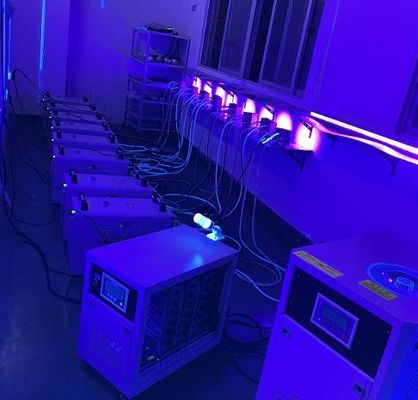 18W/CM2 UV 주도하는 기계 6000W 고전력 UV를 냉각시키는 물은 드라이어를 이끌었습니다