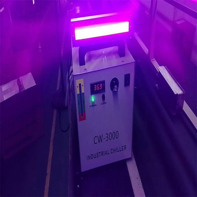 라벨 프린터 UV는 경화 램프 600W 395nm 220x20mm 물 냉각을 이끌었습니다