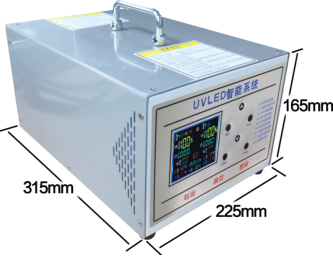 365nm 320W 공기 냉각 UV LED 선형 빛 소스 고속 산업 UV 경화 시스템