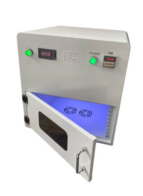1000W UV LED 큐링 챔버 365nm 300x300mm 발광 창문 치과 의료 접착제 큐링
