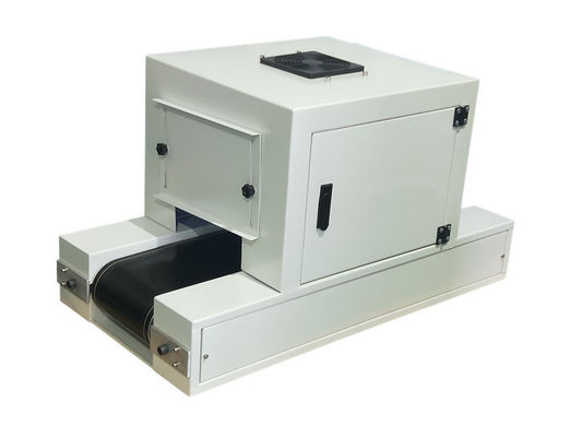 병 30 밀리미터 방출 거리를 위한 평평한 UV 경화 컨베이어 시스템