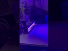첨단 자외선 LED 광원 기술을 이용한 염료 잉크 및 접착제의 UV 경화