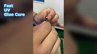 오존 UV 접착제 경화 램프 시스템, 경화 접착제 OEM을 위한 395nm 자외선을 도입하지 마십시오.