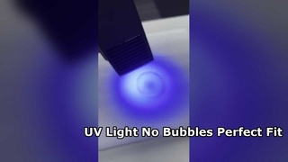 자외선 경화 화면 보호기 UV 접착제 기포 없음